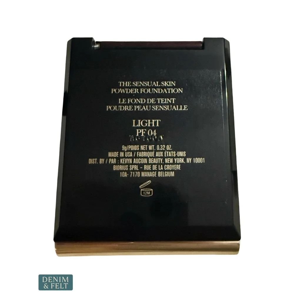 NEW Kevyn Aucoin The Sensual Skin Powder Foundation Light PF 04 Compact 0.32oz